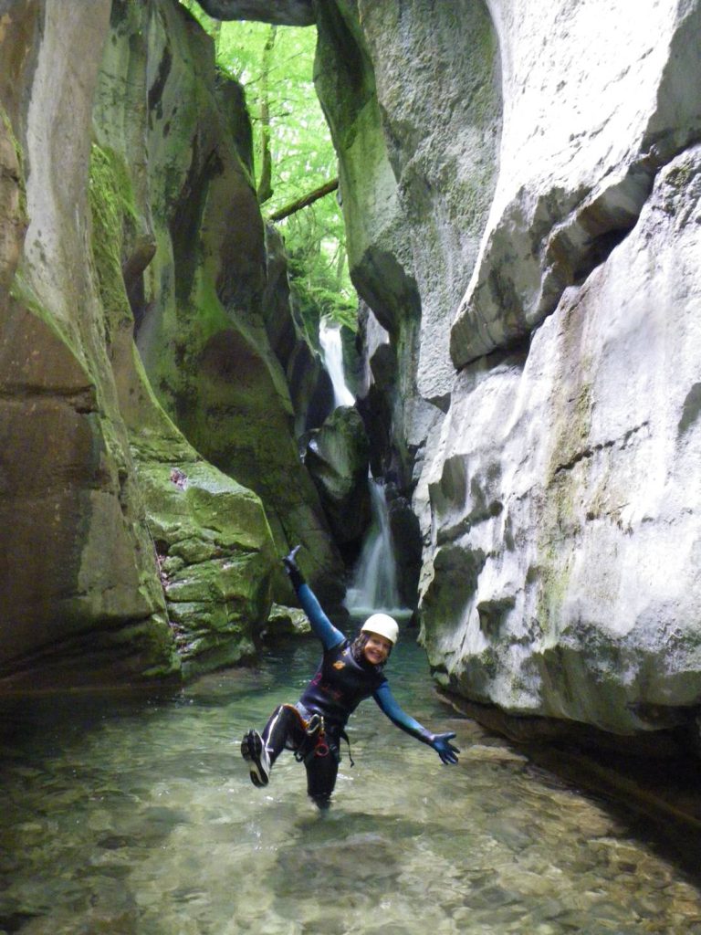 Marche en Canyoning dans le Vercors
