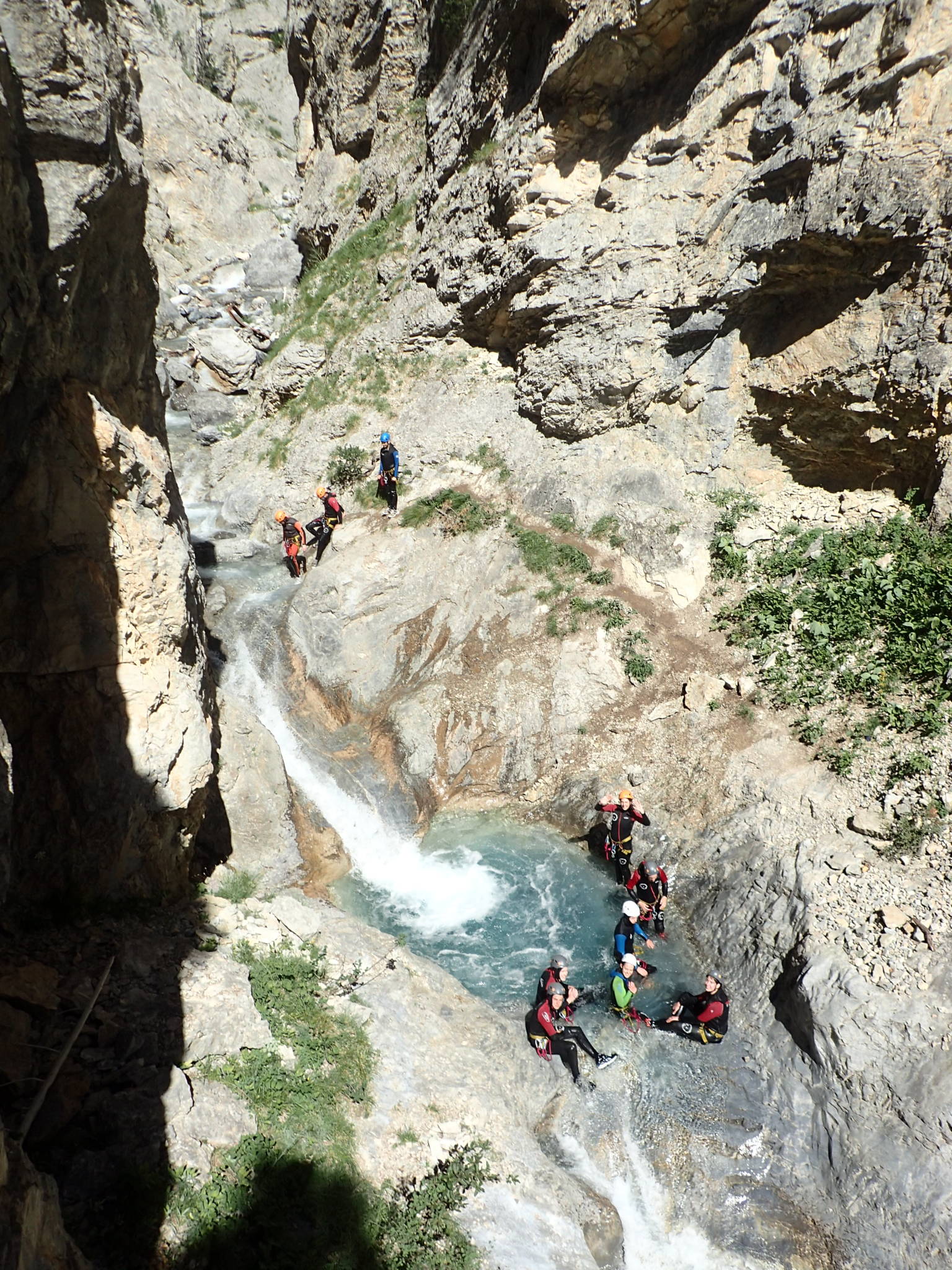 Vue sur le canyon des Acles
