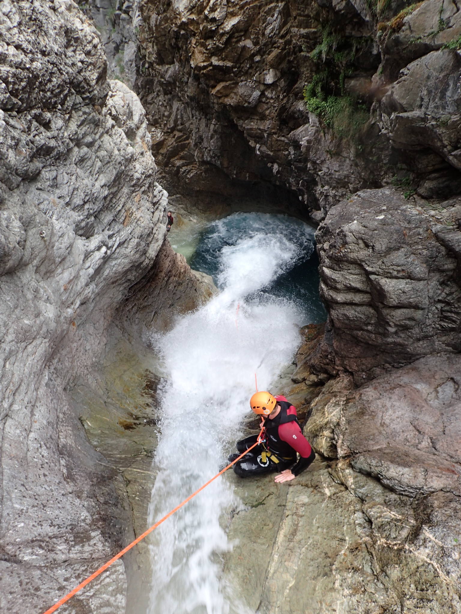 Canyoning dans Oules de Freissinières près de Briançon