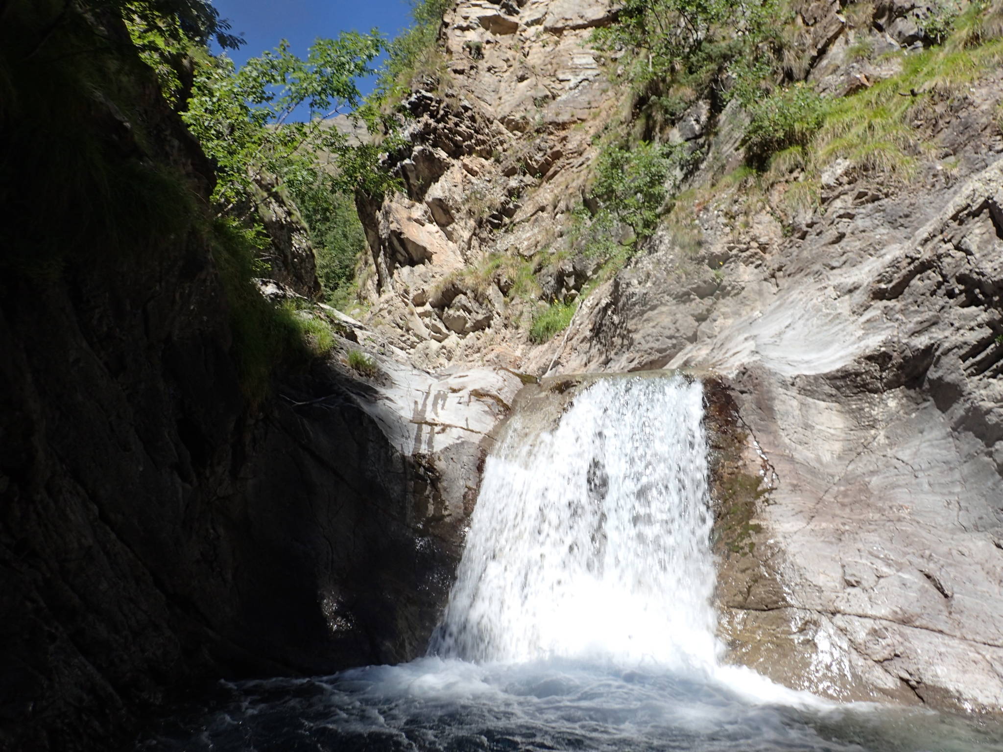 Canyoning dans Chichin près de Briançon