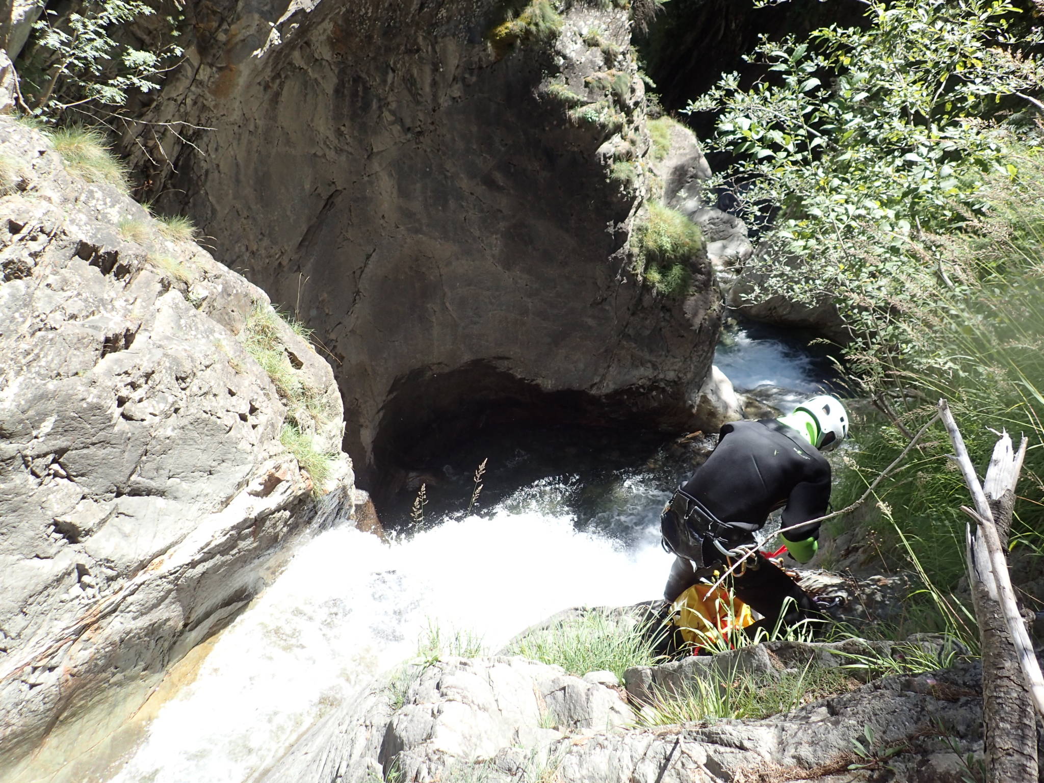 Canyoning dans Chichin près de Briançon