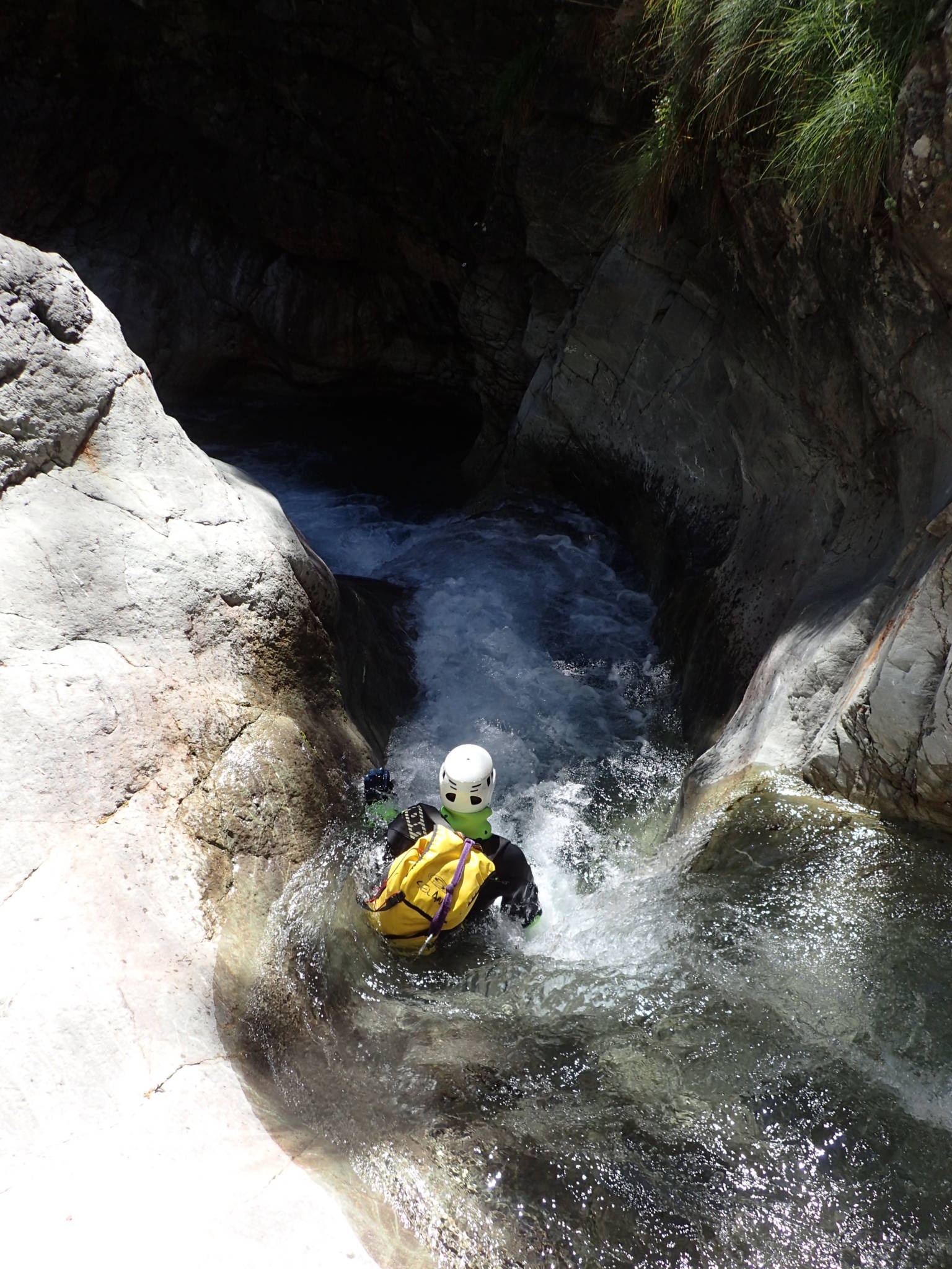 Canyoning dans Chichin près de Briançon