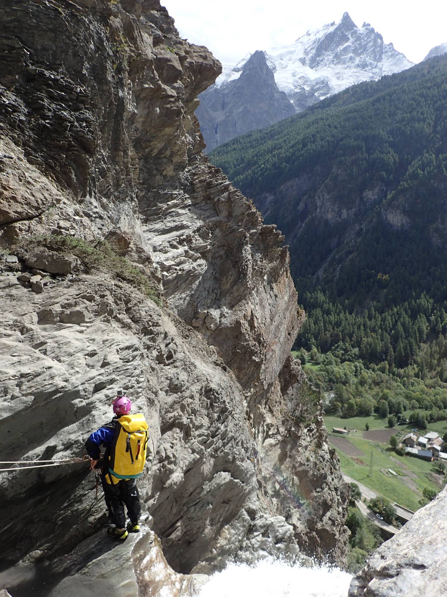 Canyoning dan le Ga près de la Grave et Serre Chevalier