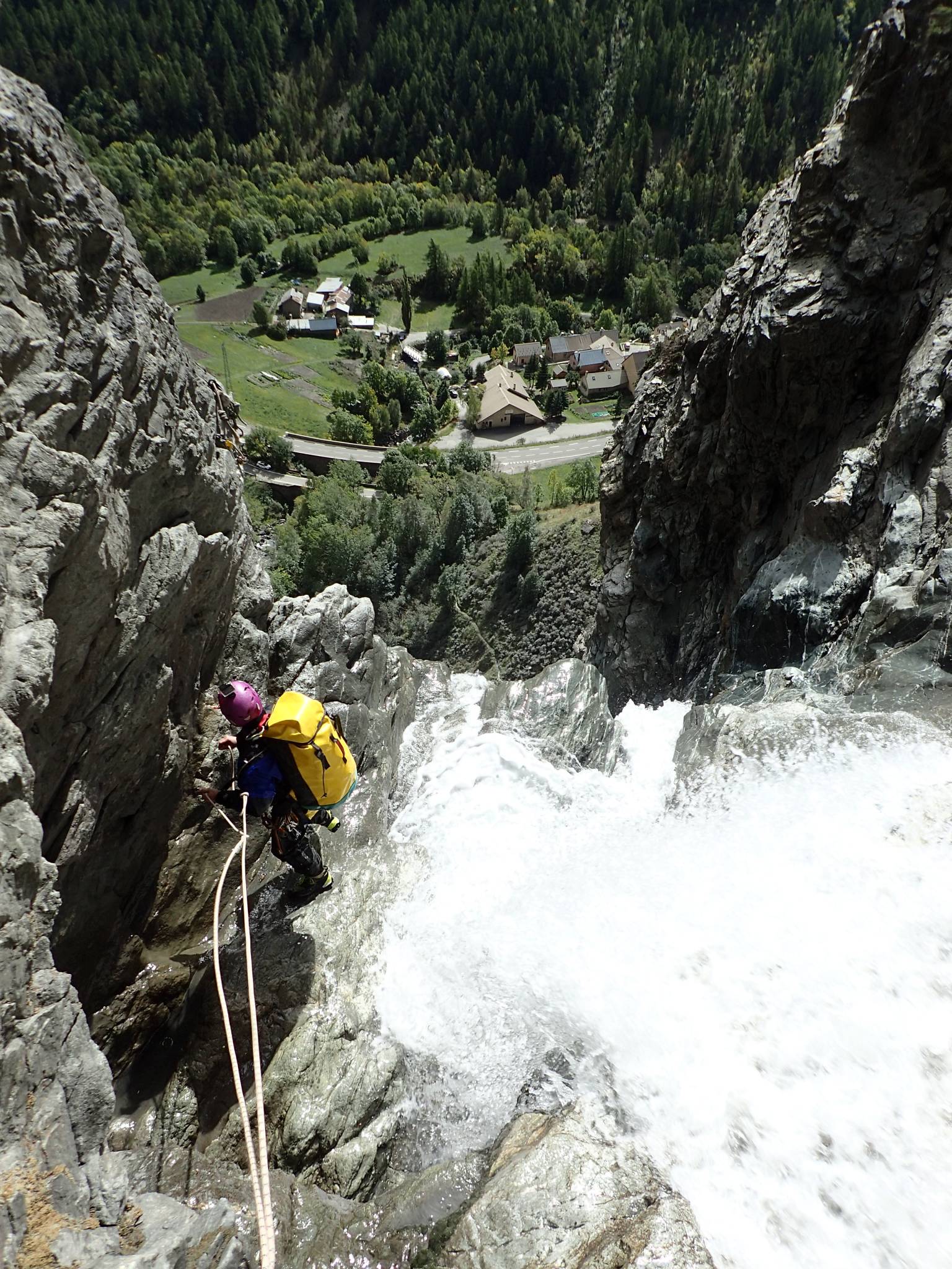 Canyoning dan le Ga près de la Grave et Serre Chevalier
