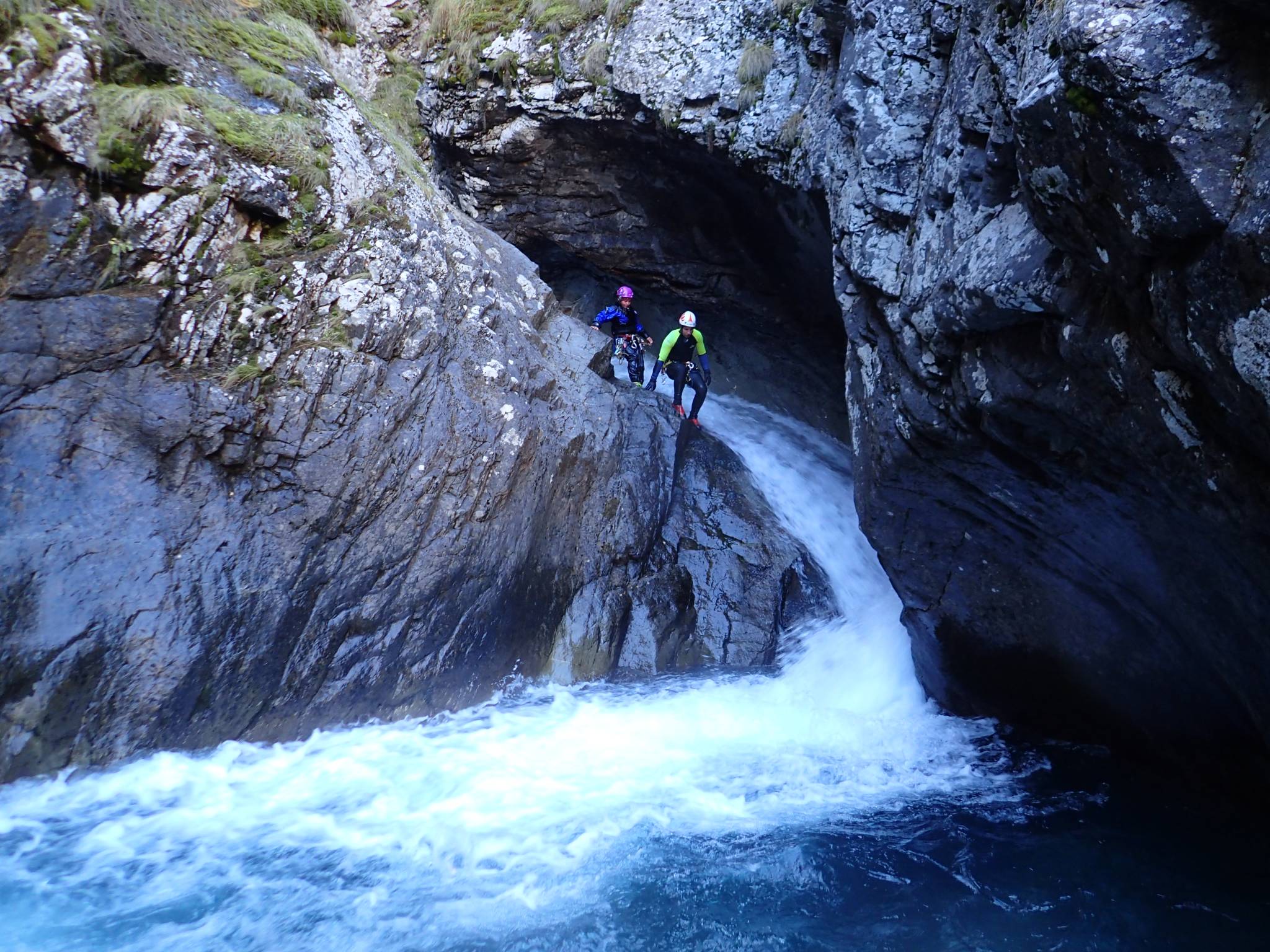 Canyoning dans les Oules de Freissinières