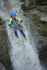 Toboggan en canyoning dans le Fournel
