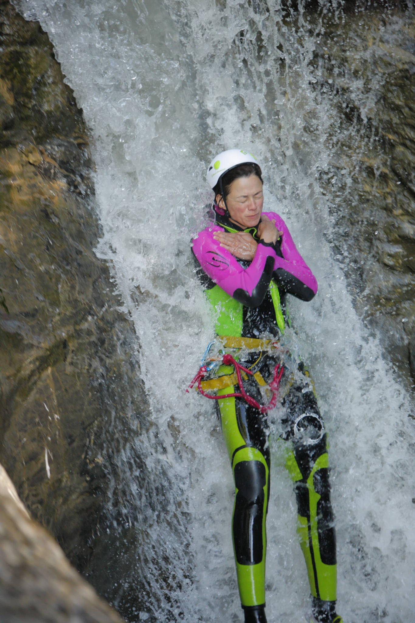 Toboggan en canyoning dans le Fournel