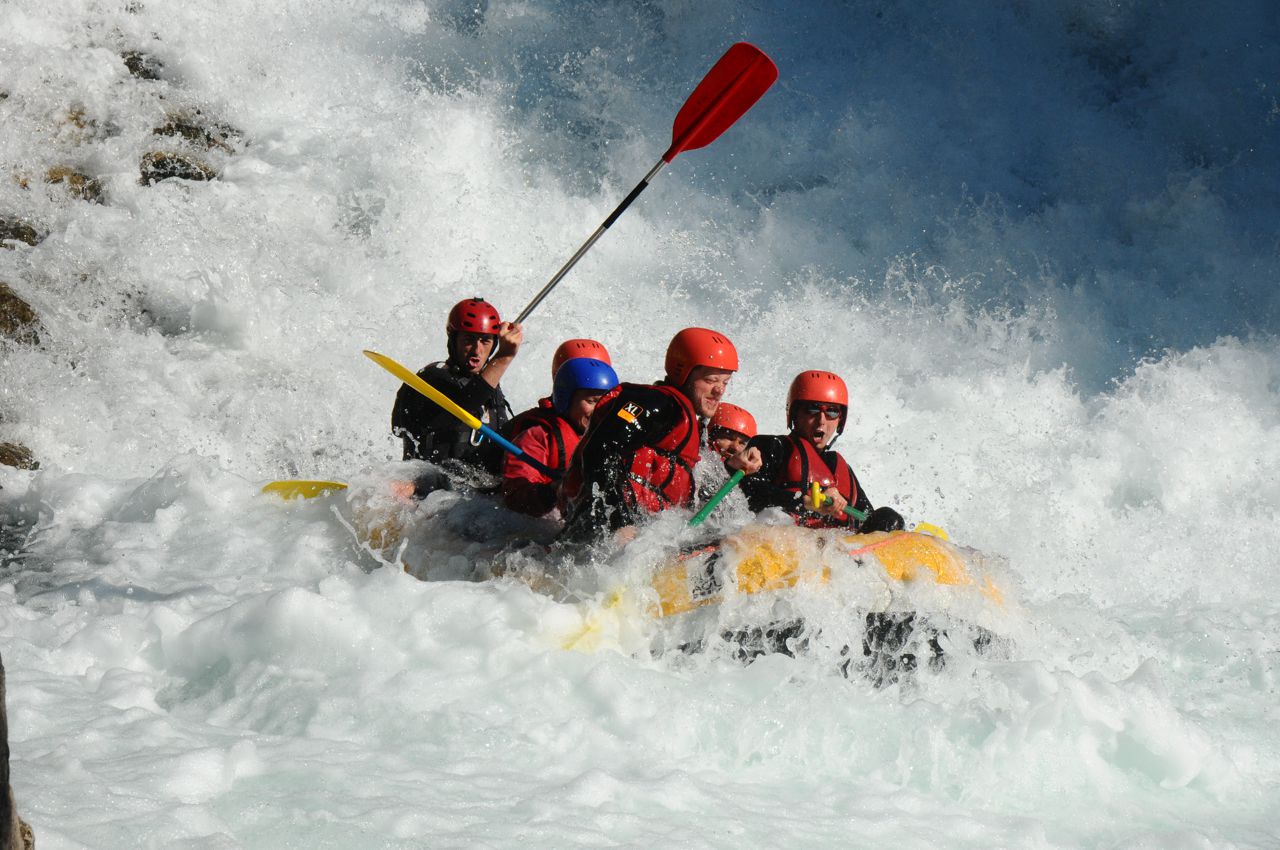 Rafting sur la Basse Guisane à Serre Chevalier