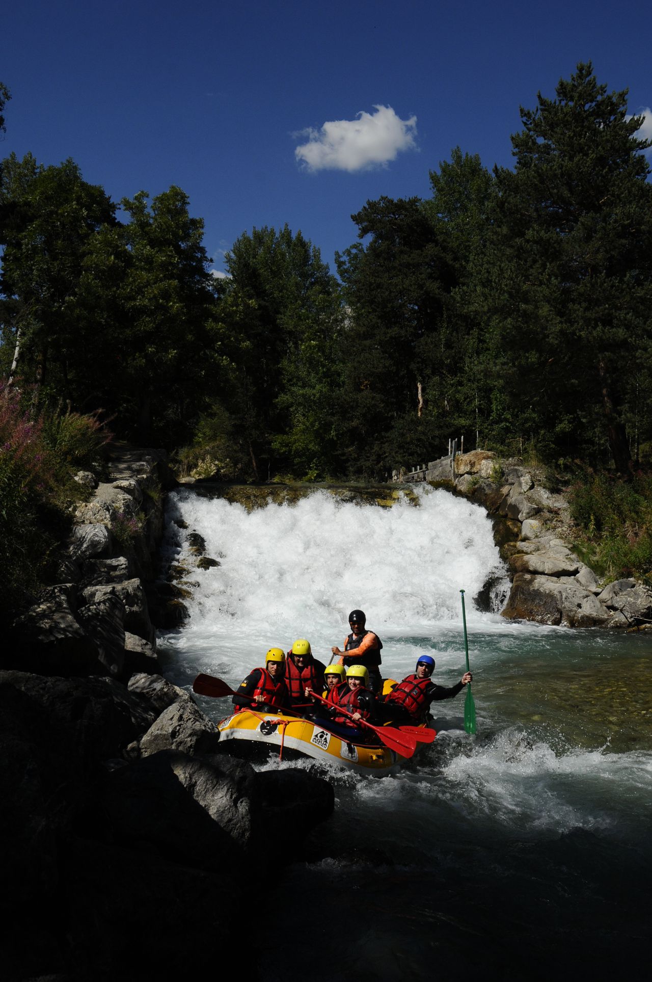 Rafting sur la Basse Guisane à Serre Chevalier
