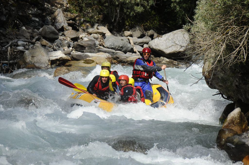 Rafting sur la Basse Guisane à Serre Chevalier