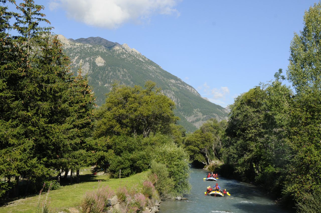 Rafting sur la Haute Guisane à Serre Chevalier