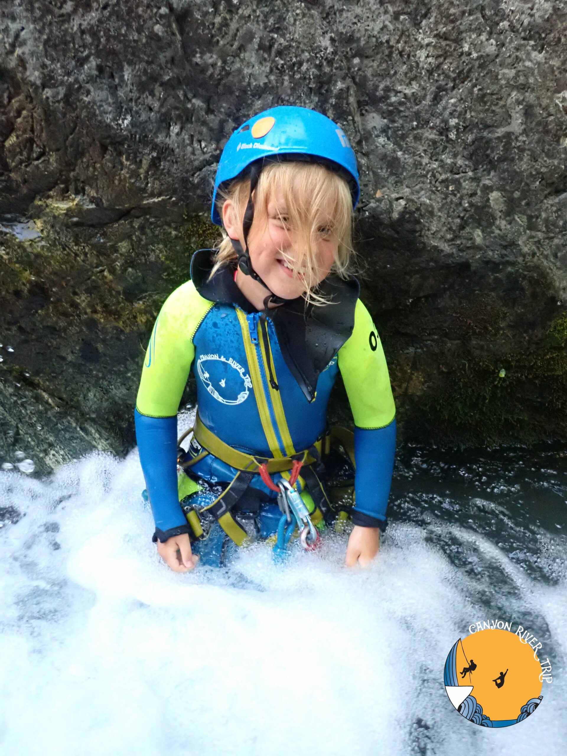 enfant canyoning