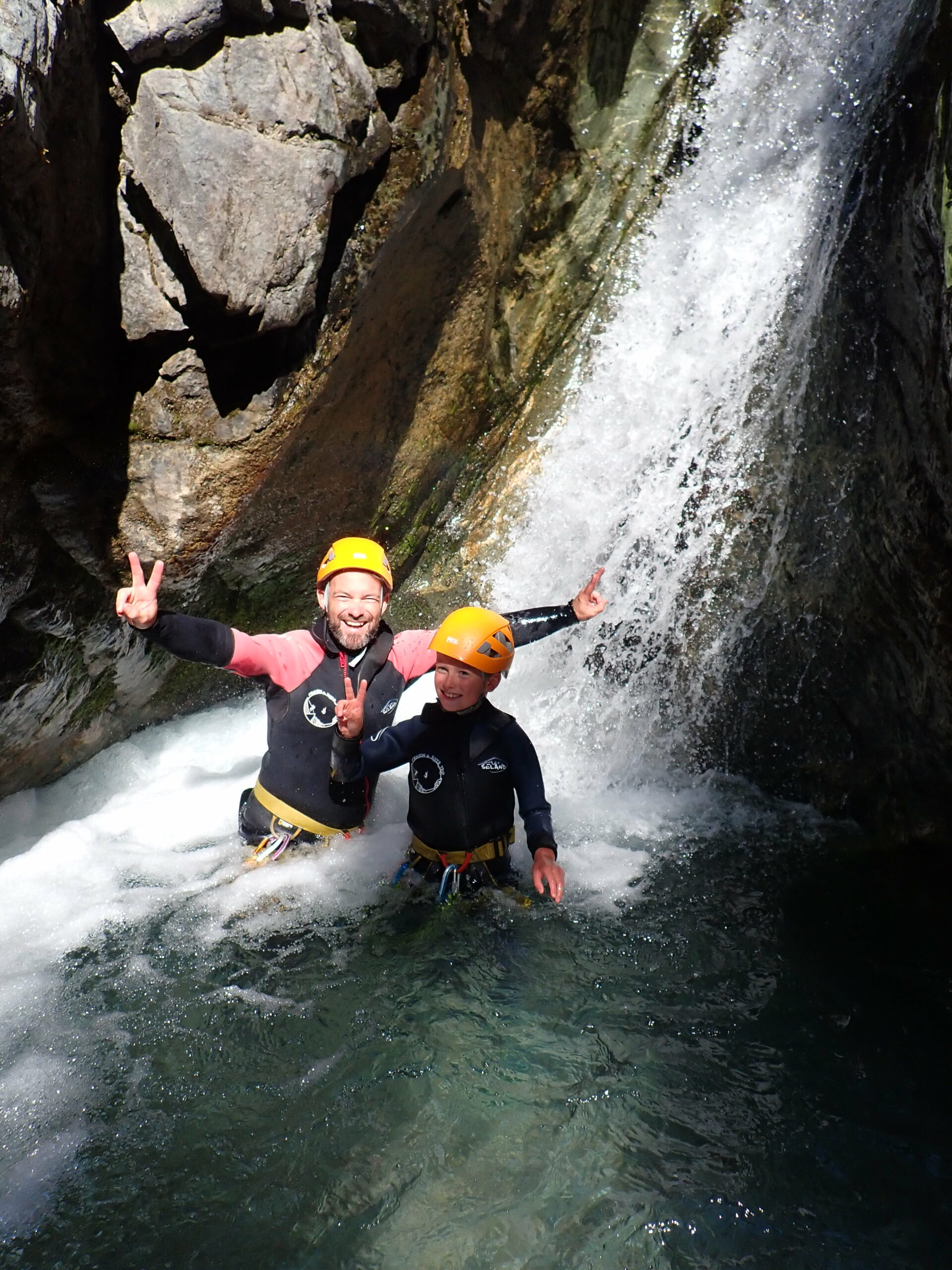 canyoning découverte famille pays des écrins