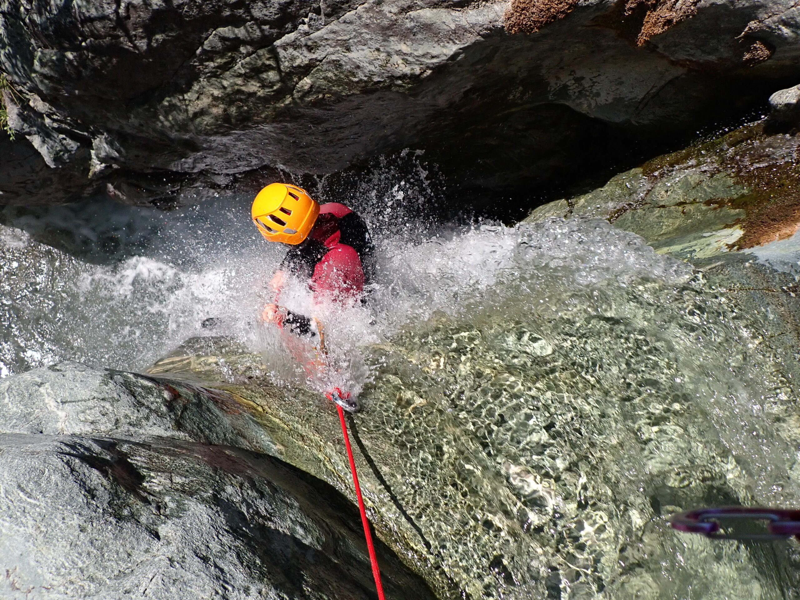 toboggan canyoning Puy Saint Vincent