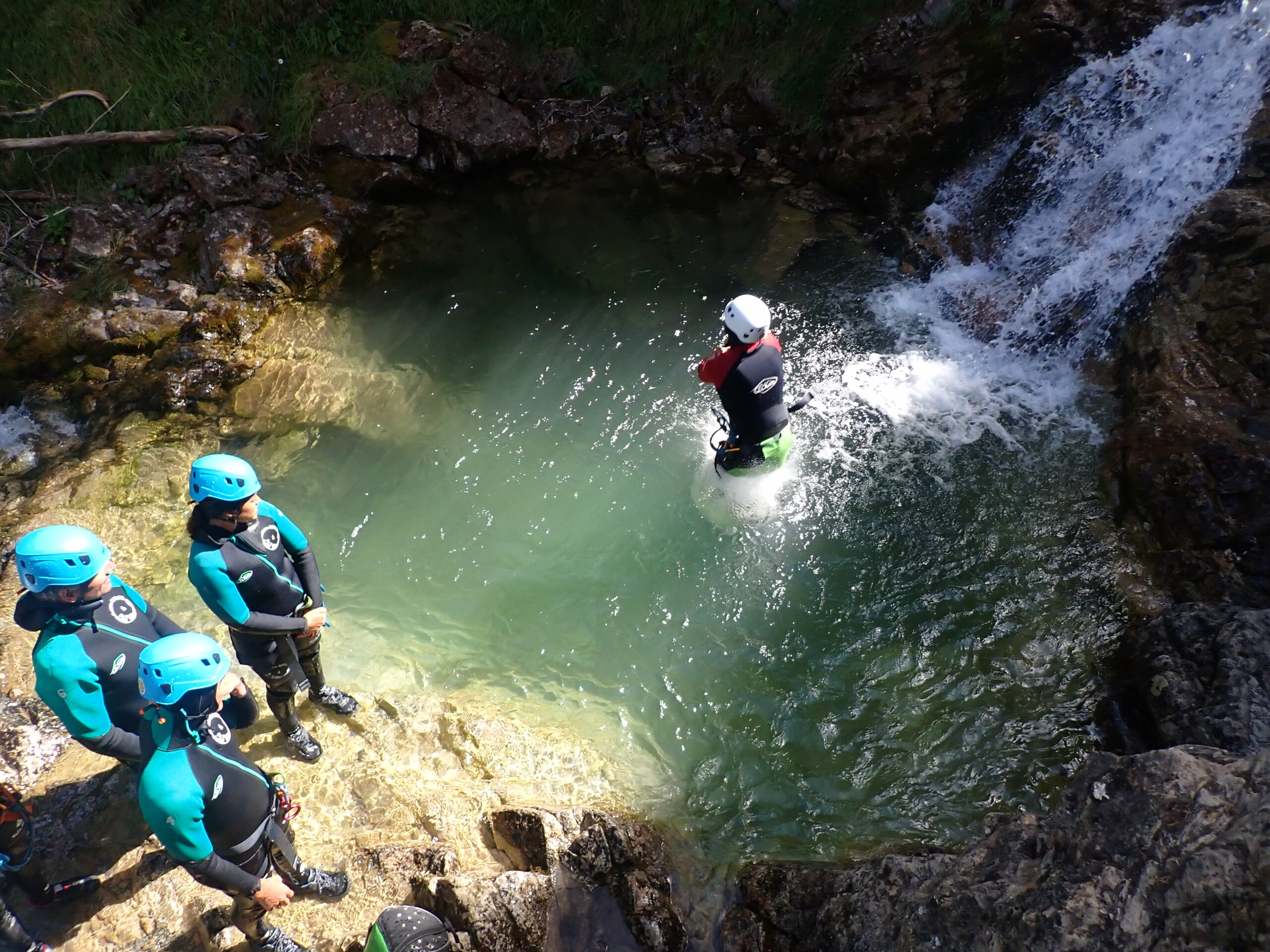 saut canyoning Tramouillon